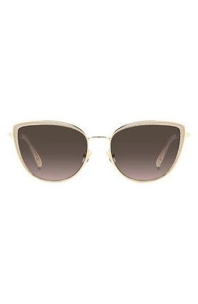 Kate Spade New York staci 56mm gradient cat eye sunglasses in 0J5G-Ha at Nordstrom Rack