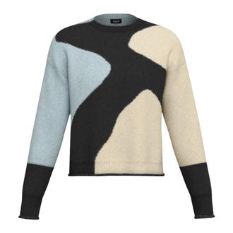 Emme Di Marella Round-neck Knitwear, female, Multicolor, XL, Editor 004 Round-neck Jumper