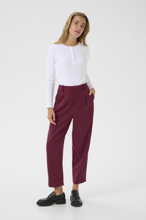 Kaffe Pants Suiting KAmerle Regular fit bordo