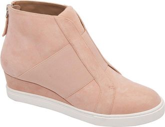 Linea Paolo Amber-L Suede Wedge Sneaker
