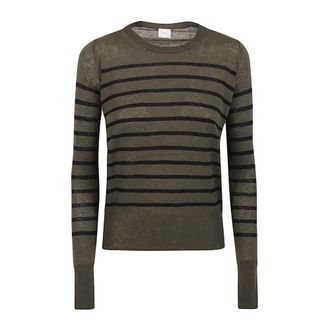 C.T. Plage Truien & Vesten, Dames, Groen, S, Wol, Original Light Wool Pullover