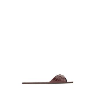 Saint Laurent Babylone Sandalen - Dames - Schoenen - Bruin - Maat: 36 1/2 EU Leer