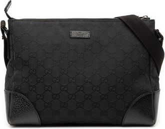 Gucci Pre-owned Gucci GG Canvas Crossbody 114273 001998