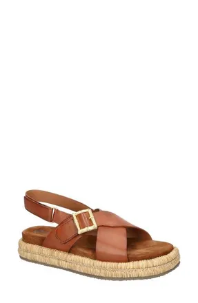 Bella Vita Jaylyn Slingback Sandal in Tan Leather at Nordstrom, Size 7.5