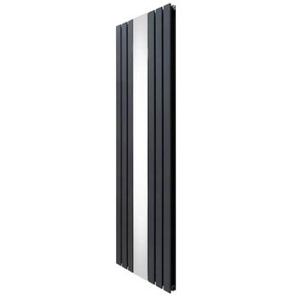 MonsterShop Flat Mirror Radiator - 1800mm x 565mm - Anthracite Grey
