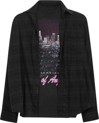 Balenciaga Layered Cotton Shirt