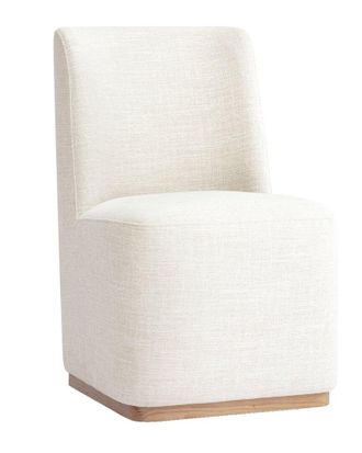TOV Furniture Tov Furniture Melissa Performance Fabric Rolling Dining Chair