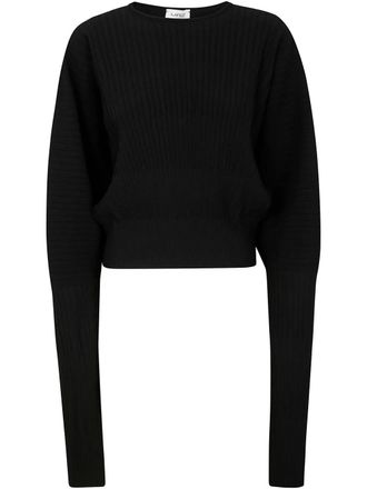 MRZ ribbed jumper - Black