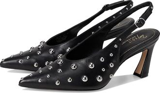 Naturalizer 27 Edit Elaine Womens Shoes Black Stud Leather : 9.5 M (B)