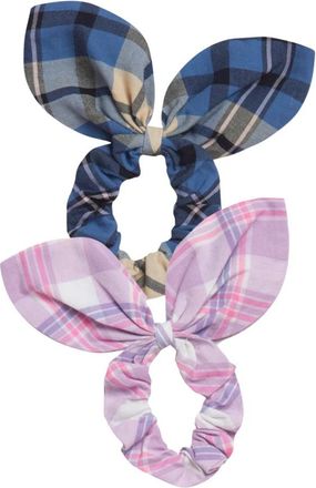 LoveShackFancy Kleurrijke Haar Elastieken Set Ireland Hillside - Dames - Haaraccessoires - Veelkleurig - ONE Size - Katoen - Accessoires
