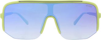 Guess Blue Gradient Shield Mens Sunglasses GO00054 95W 00