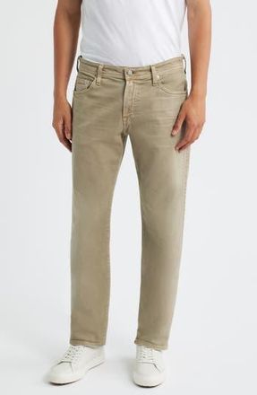 AG - Adriano Goldschmied Prot&eacute;g&eacute; Straight Leg Jeans in 7 Years Sulfur Cafe Con Leche at Nordstrom Rack, Size 30 X 32
