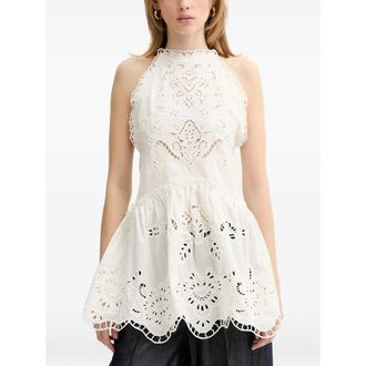 Farm Rio Embroidered Blouse