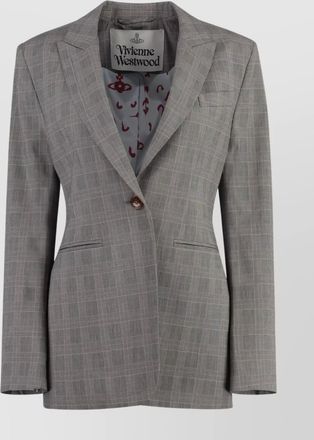 Vivienne Westwood tailored jacket featuring padded shoulders