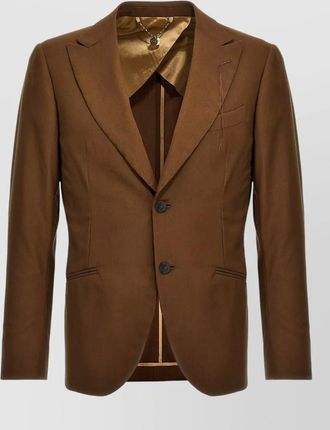 Maurizio Miri wool single-breasted blazer