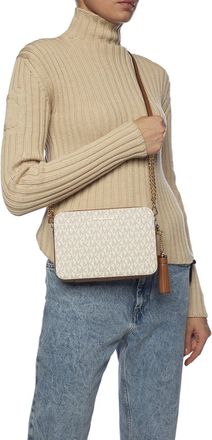 Michael Michael Kors Jet Set Shoulder Bag, Womens, Cream