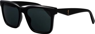 Saint Laurent SL M170 Zonnebril - unisex - Zonnebrillen - Zwart - 55 MM - Accessoires