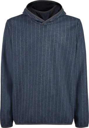 Sease Drone hoodie - men - Virgin Wool/Polyamide/Cashmere/Virgin Wool - M - Blue