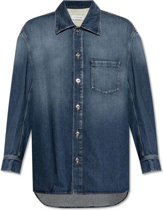 Lanvin Hombre, Camisas, Azul, Talla: M