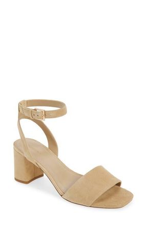 Nordstrom Beatrix Ankle Strap Sandal in Tan Iced Coffee at Nordstrom, Size 5.5