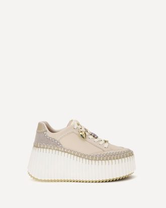 Chlo&eacute; Sneakers Nama con zeppa Woman 40
