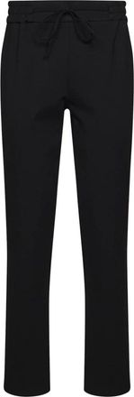 Blanca Vita Straight-Leg Sweatpants - Dames - Broeken - Zwart - Maat: M Leer