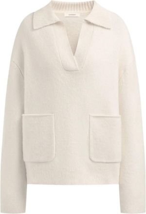 12 Storeez Trui met V-hals - Beige