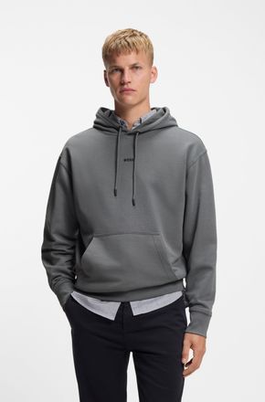Boss Orange by Hugo Boss Kapuzensweatshirt BOSS ORANGE WeSmallhood, Herren, Gr. XXL, open grau062, Sweatware, Obermaterial: 100% Baumwolle, regular fit normal, hoch geschlosse