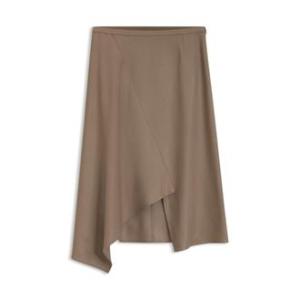 BOSS A-line skirt with asymmetrical hem