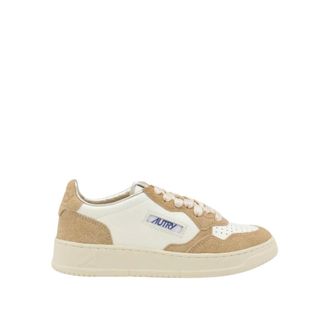 Autry Sneakers, female, Beige, Size: 7 US Sneakers with side logo application