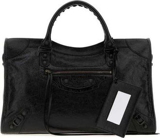 Balenciaga Le City Top Handle Bag Black