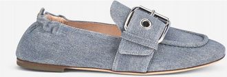 AGL Maya Embellished Loafer in Denim Effect at Nordstrom, Size 38.5