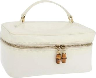 Gucci Pre-owned Handbags, female, White, Size: ONE SIZE Pre-owned Vintage Handbag