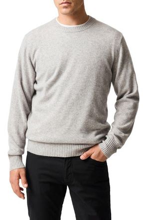Rodd & Gunn Stewart Island Wool & Cahsmere Crewneck Sweater in Slate at Nordstrom, Size Xx-Large