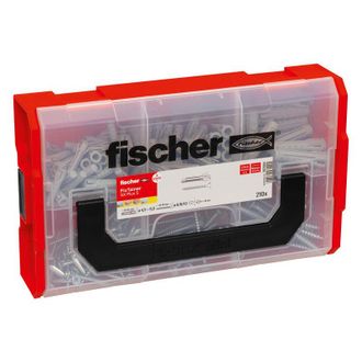 Fischer Juego De Fijaci&oacute;n Fixtainer Con Tacos Sx Plus 6,8 / 10 Y Tornillos Fischer 567894