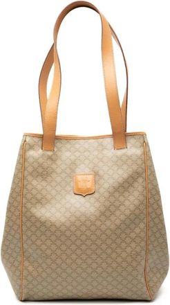 Celine Pre-owned Printed Tote Bag - Dames - Vintage Shopper - Bruin - ONE Size - Vintage