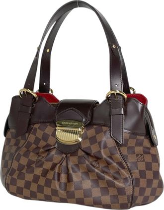 Louis Vuitton Brown Damier Canvas Tote Bag (Pre-Owned)