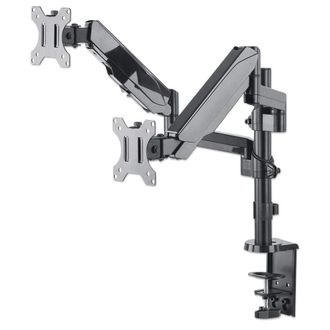Manhattan 461597 Soporte De Monitor Gris Para Escritorio