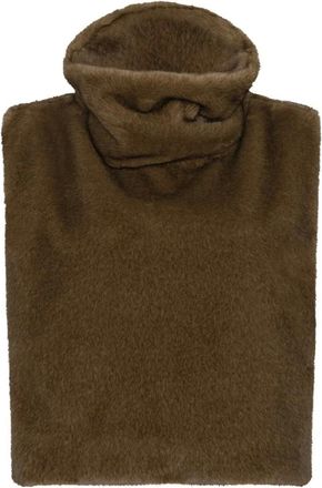 Dante6 Lucu Faux Fur Waistcoat - Dames - Jassen - Groen - Maat: ONE Size Poliester