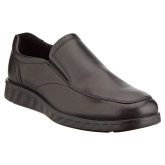 Ecco Ecco S Lite Hybrid 520314 Leather Mens Slip On Shoes - Black - Size:UK 10.5-11