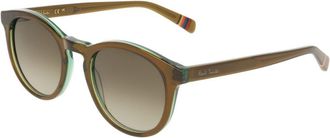 Paul Smith PS26601S Poulcott 206 Mens Sunglasses Brown Size 50