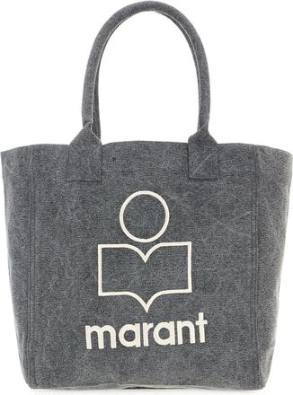 Isabel Marant Dames, Tassen, Grijs, Maat: ONE Size Katoen