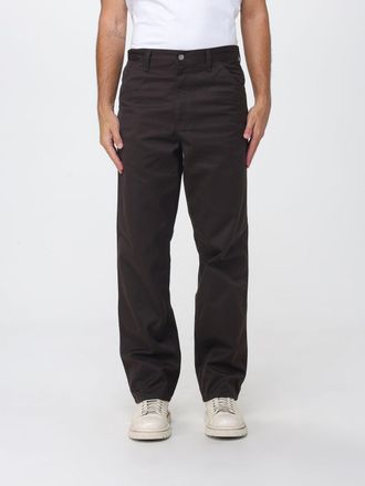 Carhartt Work in Progress Simple Wide-Leg Cotton-Blend Trousers with Rear Logo