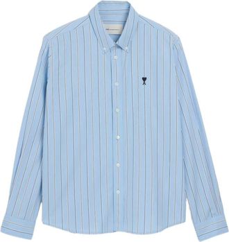 Ami Hombre, Camisas, Azul, Talla: 2XL