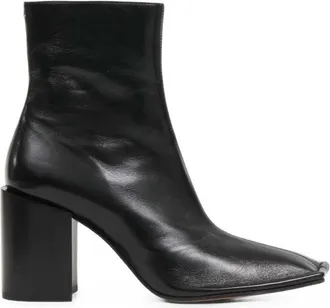 Maison Margiela enkellaarzen met vierkante neus