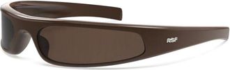 Retro Superfuture CERCHIETTO CIAMBELLA F5W Mens Sunglasses Brown Size 76