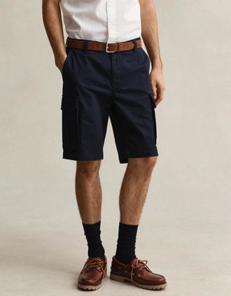 GANT Mens GANT Mens Regular Fit Classic Cargo Shorts - 433 Evening Blue - Navy - Size: 32/32