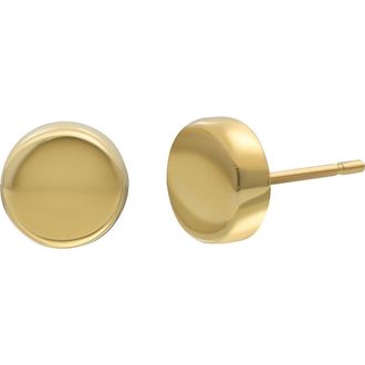 Bony Levy 14K Gold Round Stud Earrings in 14K Yellow Gold at Nordstrom