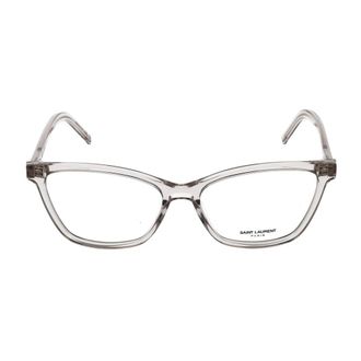 Saint Laurent Glasses, female, Gray, Size: 56 MM Fashion Eyeglasses SL M128