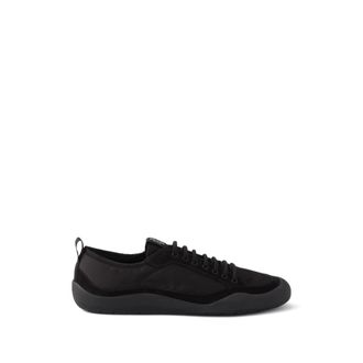 Prada Speedrock Laced Suede Sneakers